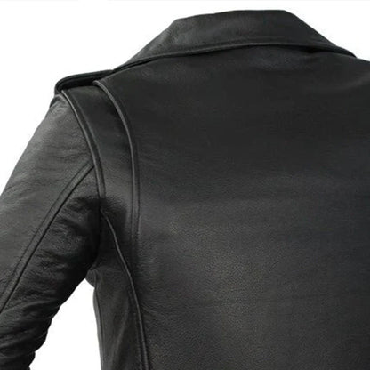 Rockstar - Women's Motorcycle Leather Jacket