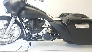 Stretched 6 gallon tank cover shrouds large emblem