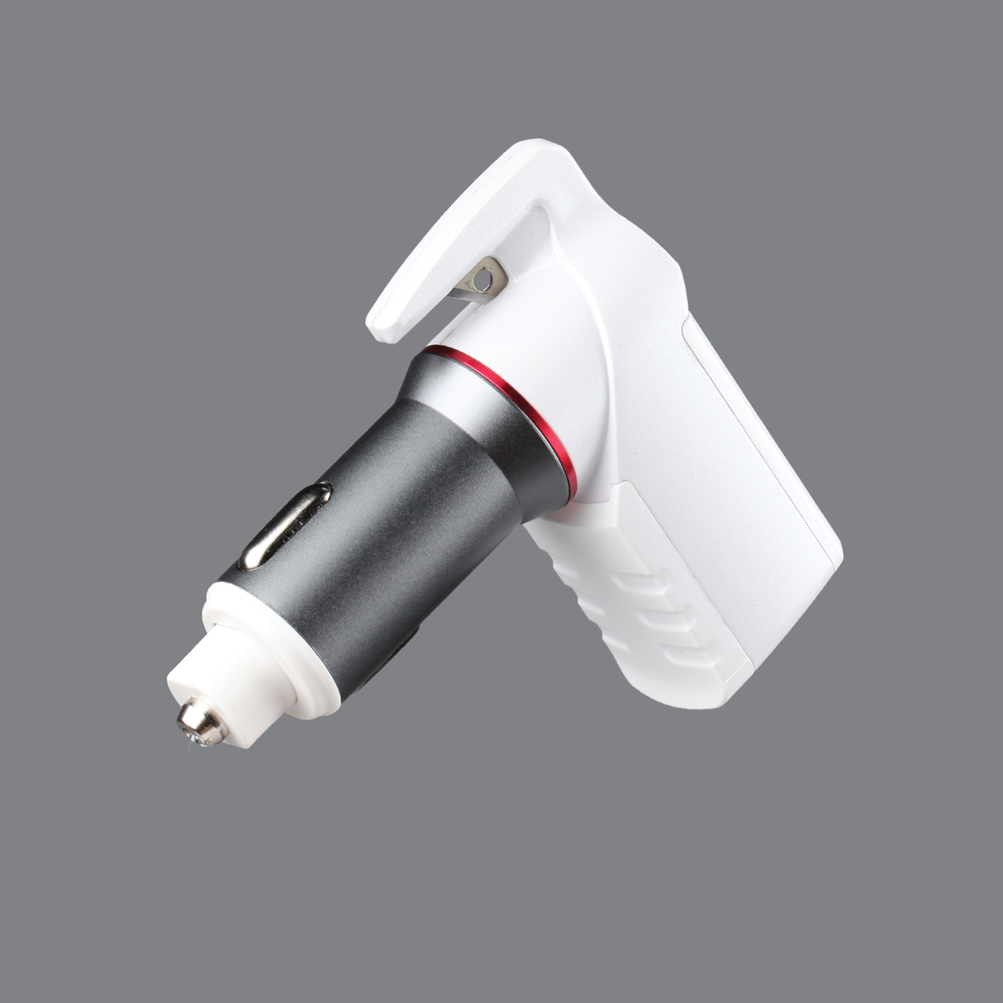 USB Car Charger Emergency Tool (White)