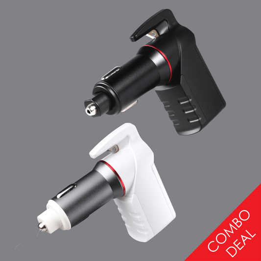 USB Car Charger Emergency Tool 2x Bundle Deal