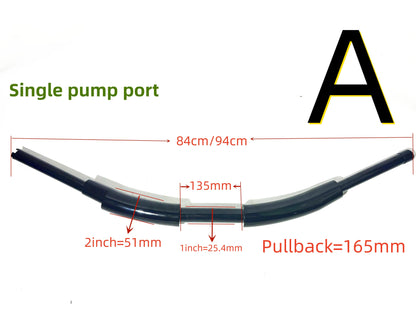 2 Inch Drag Bar For Harley Fat Boy Low Rider Street Bob Breakout 883 X48 Motorcycle Handlebar Handlebars Handle Bars Accessories