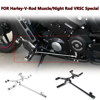 Motorcycle Forward Controls Complete Kit Pegs Levers Linkages FOR Harley V-Rod Muscle/Night Rod VRSC Special